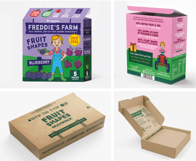 Freddie's Farm Packaging